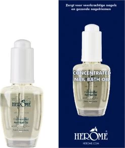 Herome Nagelbadolie Nagelolie Nagelriemolie - Concentrated Nail Bath Oil - Ideale Start Van Een Manicurebehandeling - 30ml.