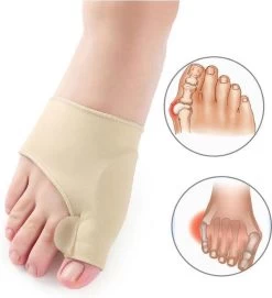 Merkloos Hallux Valgus Teen Spreider/Corrector Knobbel Teen Corrector |bunion | Eeltknobbel | Teen Rechtzetten | Comfortabel