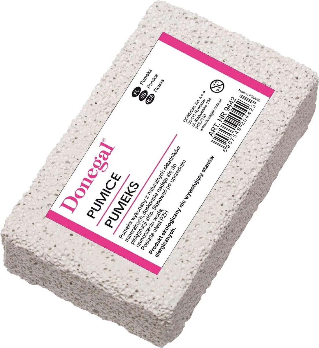 Donegal Natuurlijke Puimsteen - 9442 1 Donegal Natuurlijke Puimsteen - 9442