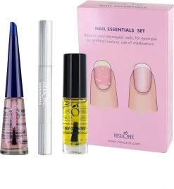Herome 3 In 1 Manicure Nagelverzorging Set – Nagelriemolie, Nagelriemcrème En Nagelverharder - Grote Verpakking