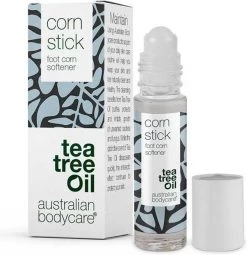 Australian Bodycare Corn Stick 9 Ml - Anti-likdoorn Roller Die De Huid Verzacht En Verzorgt Met Tea Tree Olie - Eerste Hulp Bij Eksterogen En Likdoorns Met Roll-on Voor Eenvoudige Applicatie - Salicylzuur Lost De Eelt Op En Verzacht Likdoorns