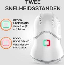 MW® Elektrische Eeltverwijderaar - Voetvijl - Eelt Verwijderaar - Elektrische Vijl - 3 Vijlschijven -Manicure En Pedicure 1183x1200