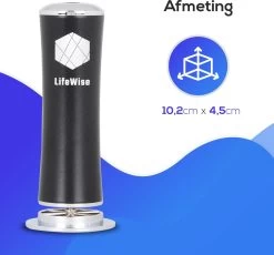 LifeWise Elektrische Eelt Verwijderaar - Voetvijl - 60 Vervangbare Schuurpads - Netstroom Adapter -Manicure En Pedicure 1200x1119