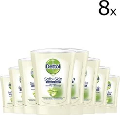 Dettol - Handzeep - No Touch Navulling - Aloe Vera - 250ml X8