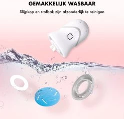 DynaBright Elektrische Eeltverwijderaar Met Stofzuigsysteem - Inc. 3 Vlijlschijven - 2 Standen - Voetvijl - Eeltvijl - Eelt Verwijderaar -USB Oplaadbaar - Geïntegreerde Zuigfunctie -Manicure En Pedicure 1200x1152 1