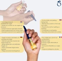 Herome Voedende Nagelolie - Nourishing Nail Oil - Herstelt, Droge, Breekbare Nagels En Maakt Nagels Weer Gezond En Veerkrachtig.- 10ml. -Manicure En Pedicure 1200x1182 2