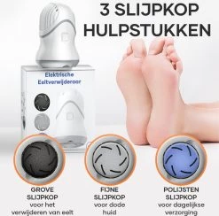 MW® Elektrische Eeltverwijderaar - Voetvijl - Eelt Verwijderaar - Elektrische Vijl - 3 Vijlschijven -Manicure En Pedicure 1200x1187 1
