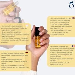 Herome Exit Damaged Nails Nagelolie – Amandelolie Met Vitamines En Mineralen Verbetert En Herstelt De Nagels - 7 Ml. -Manicure En Pedicure 1200x1194