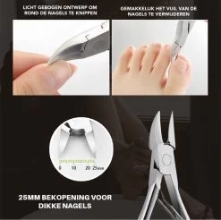 Merkloos Pedicure Set 7-Delig - Nagelverzorging - Starterset - Ingegroeide Teennagel - Nagelknipper -Manicure En Pedicure 1200x1195 6