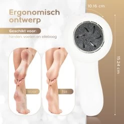 Vibrix® 2.0 Set Elektrische Eelt Verwijderaar Met Stofzuigsysteem - Krachtigste Motor Op De Markt - USB Oplaadbaar - Voetvijl -Manicure En Pedicure 1200x1200 102