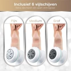 Vibrix® 2.0 Set Elektrische Eelt Verwijderaar Met Stofzuigsysteem - Krachtigste Motor Op De Markt - USB Oplaadbaar - Voetvijl -Manicure En Pedicure 1200x1200 103