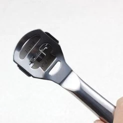 RVS Eeltverwijderaar / Eeltvijl / Eeltschraper / Eeltrasp / Eeltschaaf Met 10 Eelt Mesjes -Manicure En Pedicure 1200x1200 115