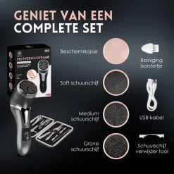 Beeperfect® Elektrische Eeltverwijderaar Met Stofzuigsysteem - Voetvijl - Eeltvijl - IPX7 Waterdicht - Gratis Pedicure Set - Zwart 17 Beeperfect® Elektrische Eeltverwijderaar Met Stofzuigsysteem - Voetvijl - Eeltvijl - IPX7 Waterdicht - Gratis Pedicure Set - Zwart -Manicure En Pedicure 1200x1200 126