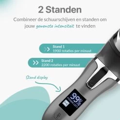 Be Lavish Elektrische Eeltverwijderaar Met Stofzuigsysteem - Voetvijl - Eeltvijl - IPX7 Waterdicht - USB Oplaadbaar - Inc. 3 Opzetstukken & Borstel -Manicure En Pedicure 1200x1200 187