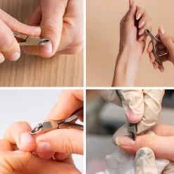 3 Delige Nagelriem Knipper Set - Cuticle Pusher Duwer Verwijderaar Trimmer Mesje - Bokkenpootje Nagels -Manicure En Pedicure 1200x1200 20