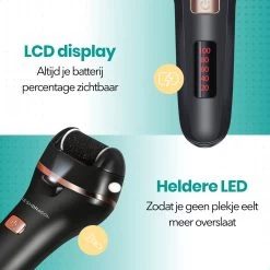 FreshDragon Elektrische Eelt Verwijderaar - Voetvijl - Inclusief 3 Rollers - Oplaadbaar -Manicure En Pedicure 1200x1200 204