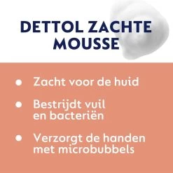 Dettol - Handzeep - Zachte Mousse - Antibacterieel - Roos & Kersenbloesem - 6 X 250 Ml 13 Dettol - Handzeep - Zachte Mousse - Antibacterieel - Roos & Kersenbloesem - 6 X 250 Ml -Manicure En Pedicure 1200x1200 294