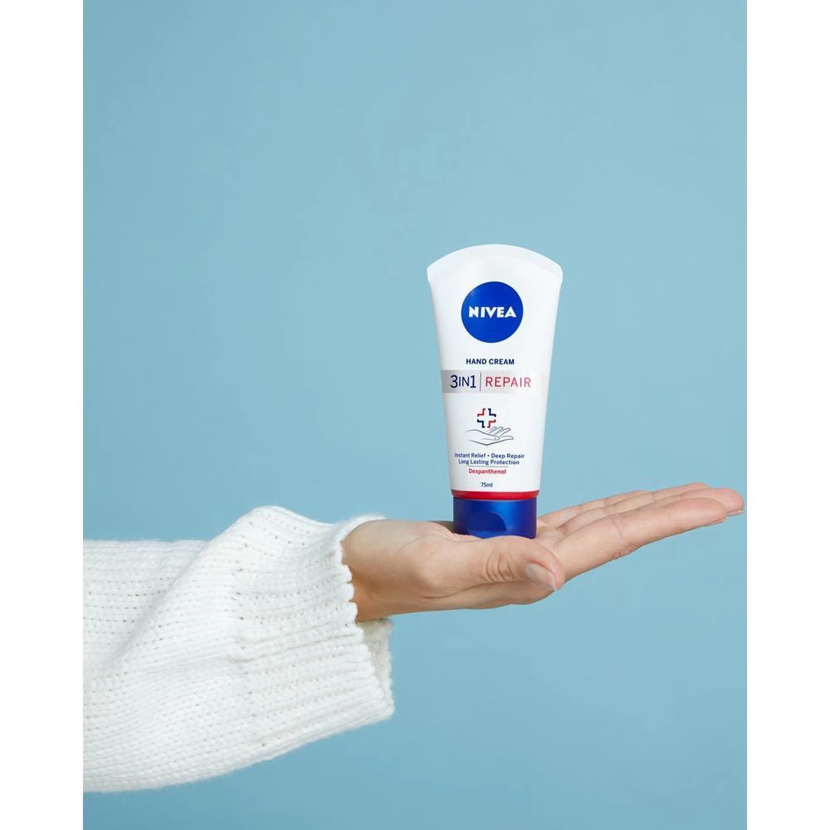 NIVEA 3-in-1 Repair Handcrème - 6 X 100ml - Droge Huid 3 NIVEA 3-in-1 Repair Handcrème - 6 X 100ml - Droge Huid - Afbeelding 3