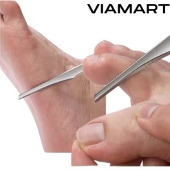 Viamart - Teen En Nagel Pedicure - Mes - Nagels Bijwerken - Voeten Schraper - (3 Stuks) -Manicure En Pedicure 1200x1200 360