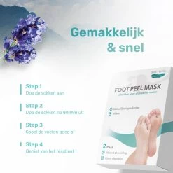 Soft & Silky - Eeltsokken - 2 Pack - Voetmasker - Foot Peel Mask - Eelt Verwijderaar - Voetvijl - Eeltverwijderaar - Eeltvijl - Eeltrasp -Manicure En Pedicure 1200x1200 97
