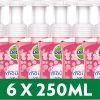 Dettol - Handzeep - Zachte Mousse - Antibacterieel - Roos & Kersenbloesem - 6 X 250 Ml