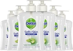 Dettol - Handzeep - Antibacterieel - Verzachtend - Aloë Vera - 6 X 250 Ml