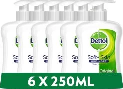 Dettol - Handzeep - Antibacterieel - Original - 6 X 250 Ml -Manicure En Pedicure 1200x869