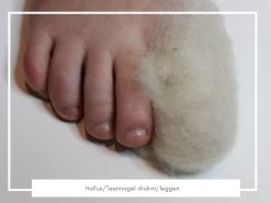 Merkloos WandelWol 10 Gram - De Oplossing Bij Blaren En Voet Ongemak - Antidruk & Antiblaar -Manicure En Pedicure 1200x900 23