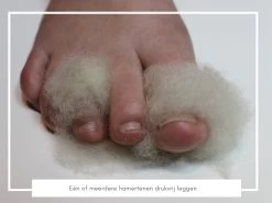 Merkloos WandelWol 10 Gram - De Oplossing Bij Blaren En Voet Ongemak - Antidruk & Antiblaar -Manicure En Pedicure 1200x900 24