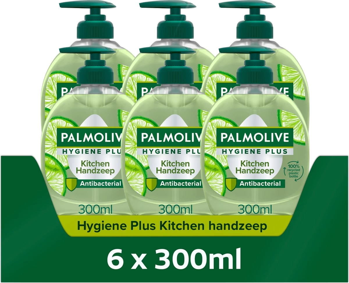 Palmolive® Palmolive Hygiene Plus Kitchen Antibacteriële Handzeep 6 X 300ml