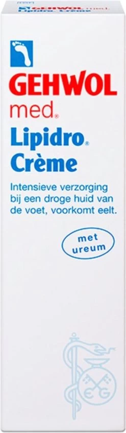 Gehwol Lipidro-Crème - Breng De Zeer Droge Huid Weer In Goede Balans Van Vet En Vocht - Voetcreme - Tube 75ml -Manicure En Pedicure 350x1200