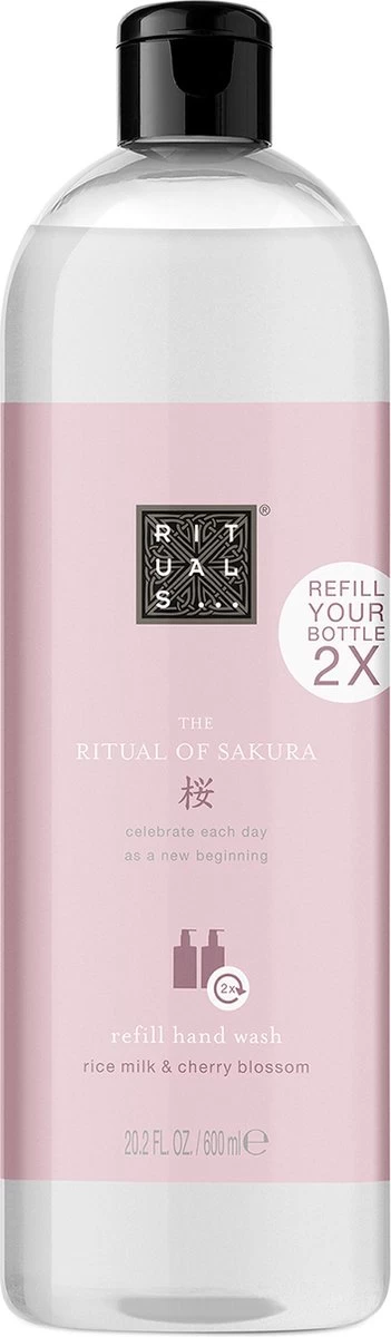 RITUALS The Ritual Of Sakura Refill Hand Wash - 600 Ml 1 RITUALS The Ritual Of Sakura Refill Hand Wash - 600 Ml