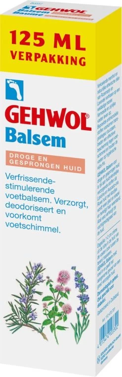 Gehwol Voetbalsem Voor De Droge En Gesprongen Huid - 125ml -Manicure En Pedicure 389x1200