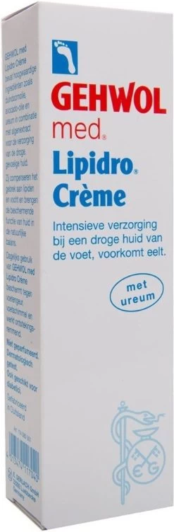 Gehwol Lipidro-Crème - Breng De Zeer Droge Huid Weer In Goede Balans Van Vet En Vocht - Voetcreme - Tube 75ml -Manicure En Pedicure 394x1200