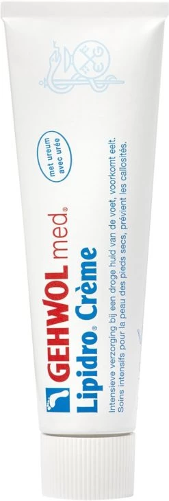 Gehwol Lipidro-Crème - Breng De Zeer Droge Huid Weer In Goede Balans Van Vet En Vocht - Voetcreme - Tube 75ml -Manicure En Pedicure 406x1200