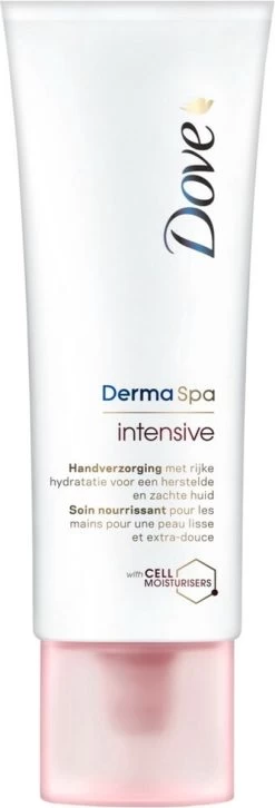 Dove DermaSpa Intensive Handcreme - 6 X 75 Ml - Voordeelverpakking -Manicure En Pedicure 408x1200 1