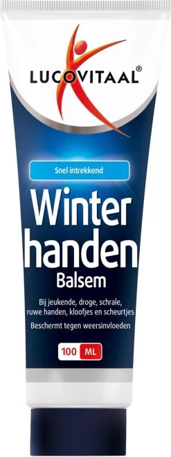 Lucovitaal - Winterhanden Balsem - 100 Milliliter - Handcrème -Manicure En Pedicure 450x1200