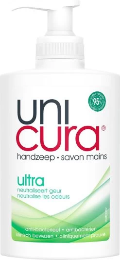Unicura Ultra Antibacteriële Vloeibare Handzeep - 6 X 250 Ml - Voordeelverpakking -Manicure En Pedicure 554x1200 2