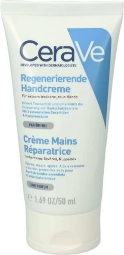CeraVe - Reparative Handcream - Handcrème - Tegen Droge En Ruwe Handen - 50 Ml -Manicure En Pedicure 586x1200 1