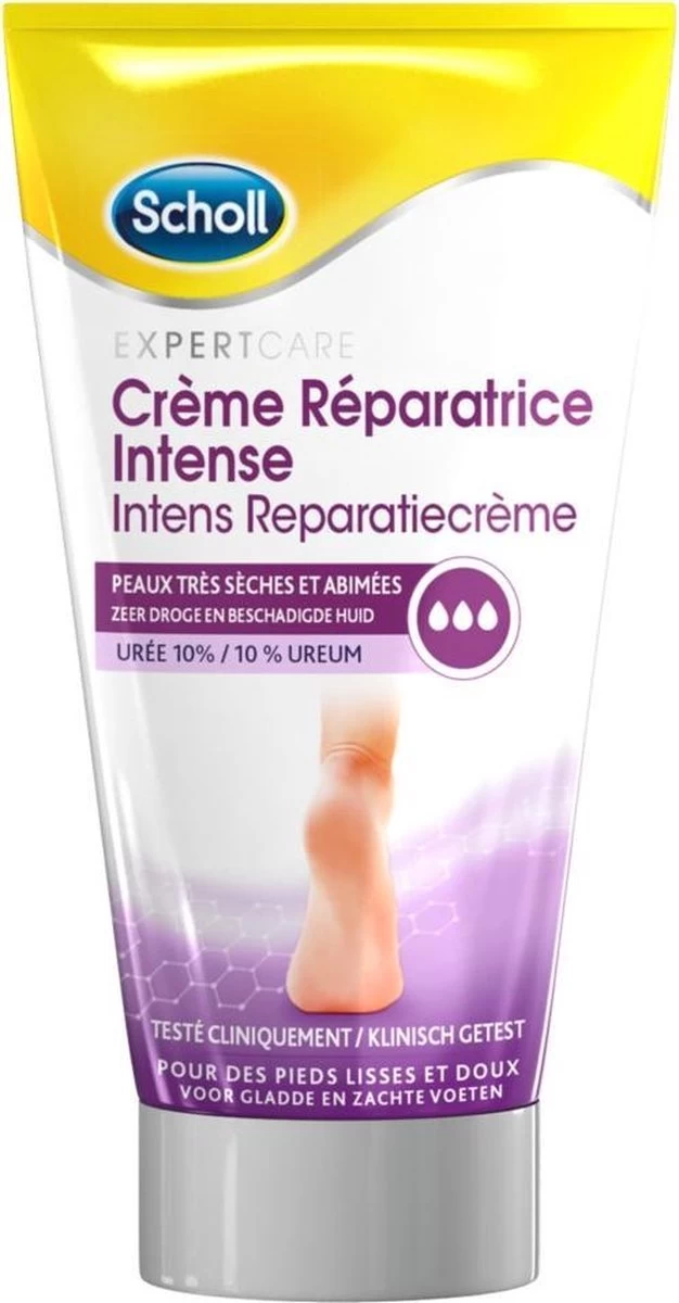 Scholl ExpertCare - Intens Reperatiecrème - Beschadigde Huid - 150 Ml 1 Scholl ExpertCare - Intens Reperatiecrème - Beschadigde Huid - 150 Ml