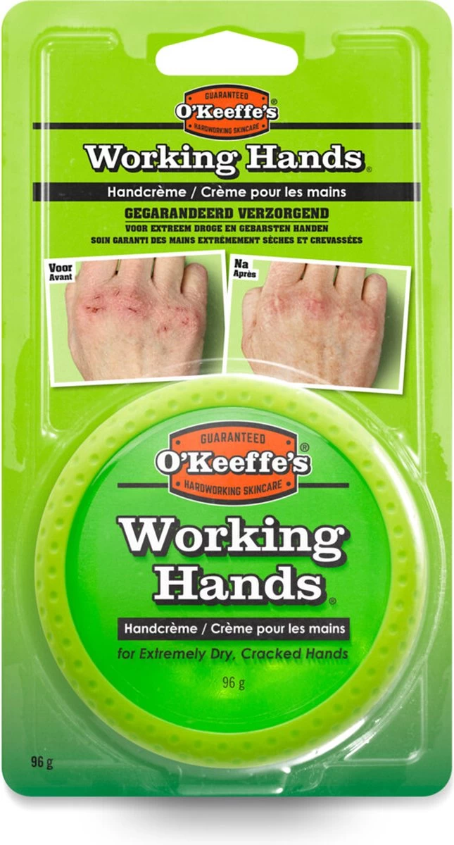 O'Keeffe's - Working Hands Creme - 96 Gram 4 O'Keeffe's - Working Hands Creme - 96 Gram - Afbeelding 4