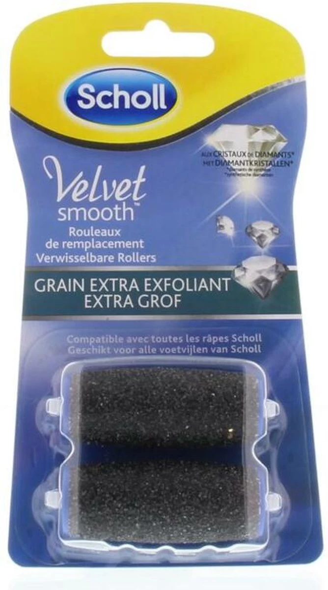 Scholl Velvet Smooth - Navulling Eeltverwijderaar - Extra Grof - Voetvijl - 2 Stuks 7 Scholl Velvet Smooth - Navulling Eeltverwijderaar - Extra Grof - Voetvijl - 2 Stuks - Afbeelding 7