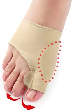 Merkloos Hallux Valgus Teenbeschermers - 2 Stuks - Teenspreiders