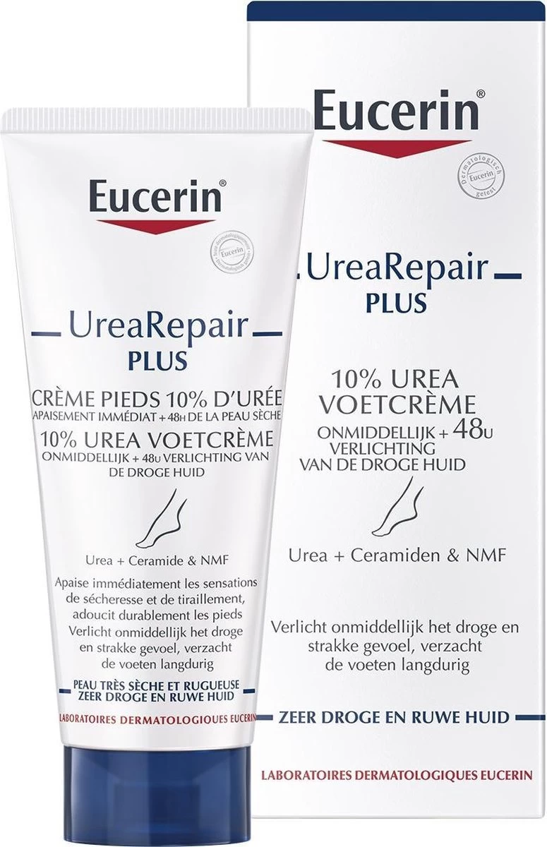Eucerin UreaRepair PLUS Voetcreme 10% Urea Voetcrème - 100 Ml 18 Eucerin UreaRepair PLUS Voetcreme 10% Urea Voetcrème - 100 Ml - Afbeelding 18