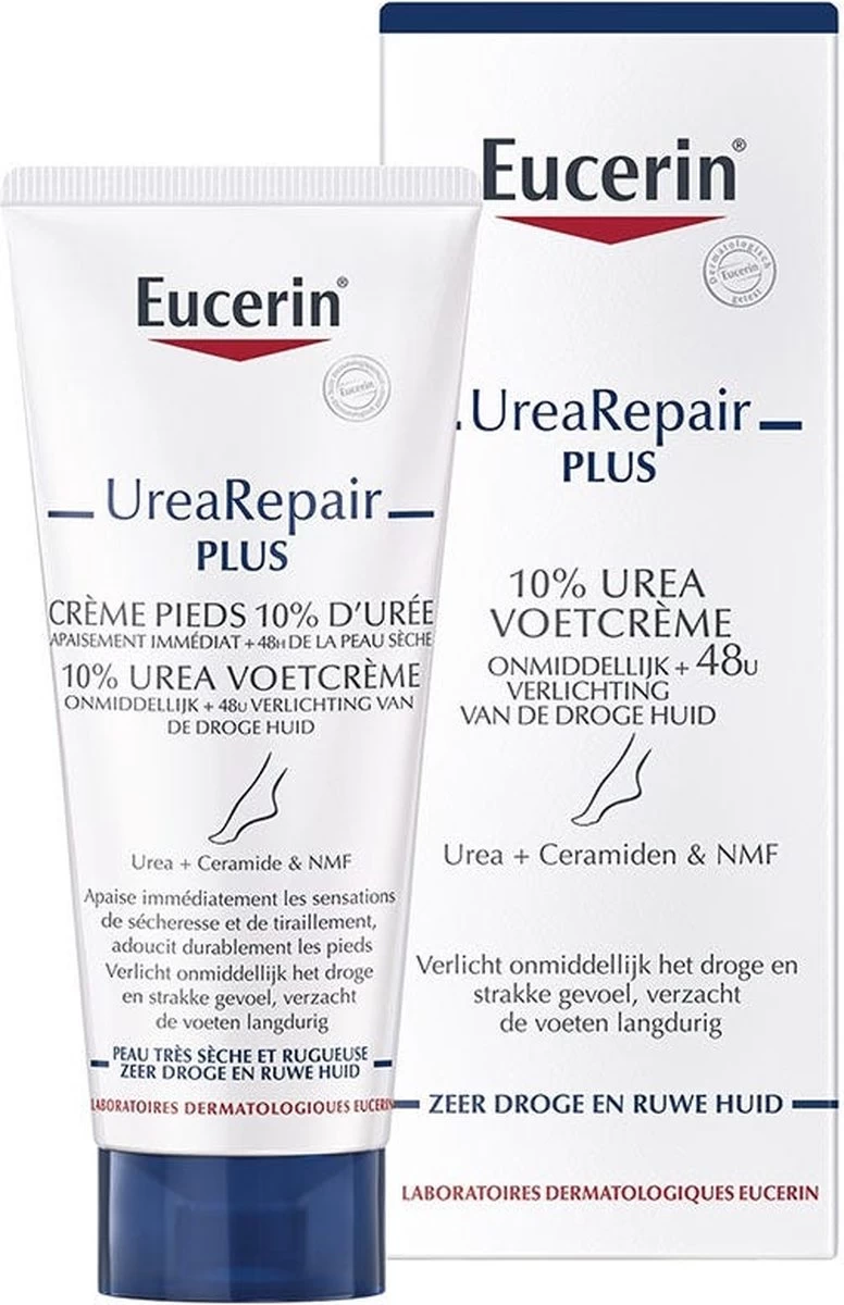 Eucerin UreaRepair PLUS Voetcreme 10% Urea Voetcrème - 100 Ml 7 Eucerin UreaRepair PLUS Voetcreme 10% Urea Voetcrème - 100 Ml - Afbeelding 7