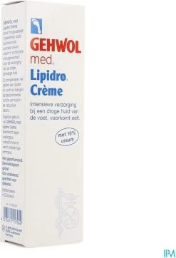Gehwol Lipidro-Crème - Breng De Zeer Droge Huid Weer In Goede Balans Van Vet En Vocht - Voetcreme - Tube 75ml -Manicure En Pedicure 818x1200 1
