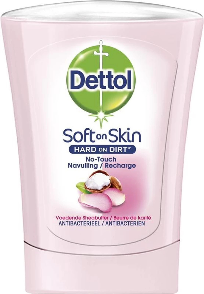 Dettol - Handzeep - No Touch Navulling - Galamboter - 250ml X6 5 Dettol - Handzeep - No Touch Navulling - Galamboter - 250ml X6 - Afbeelding 5