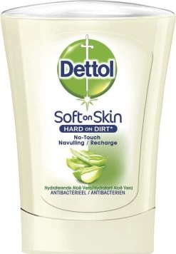 Dettol - Handzeep - No Touch Navulling - Aloe Vera - 250ml X8 -Manicure En Pedicure 833x1200