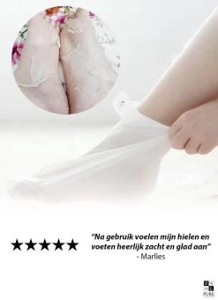 PureLuxure Voetmasker - Voetverzorging - Eeltsokken - Eelt Verwijderaar - Voetenmasker - Peel Off Masker - 1 Paar (2 Stuks) -Manicure En Pedicure 872x1200