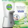 Dettol - Handzeep - Automatische Zeepdispenser - No Touch - Met Navulling Hydraterende Aloë Vera 250ml - Antibacterieel